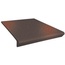 Opoczno Shadow brown Капинос простой  3-D R  Ступень 30x33 см, Польша - фото 1