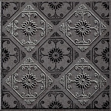 Opoczno Solar grafit Solar Grafit Декор 14,8x14,8 см, Польша - фото 1 - фото 1