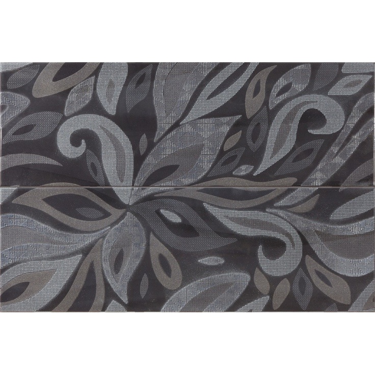 Pamesa Dolsa Decor Caribe Negro Панно 50x75 см, Испания - фото 1