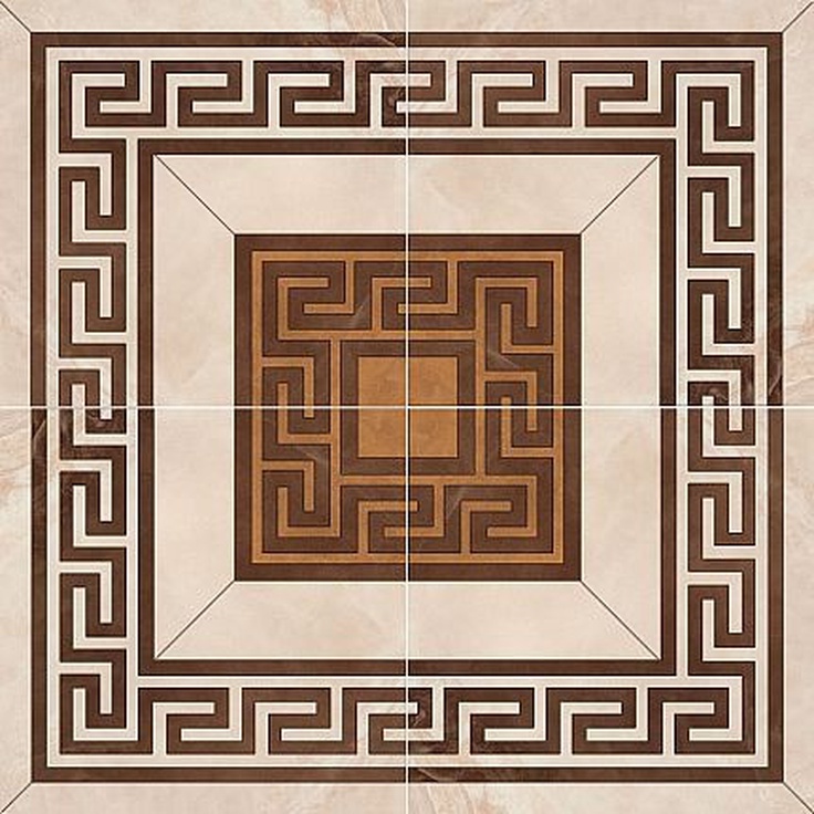 Peronda Agatha Ros.Ginger 88 P Панно 88x88 см, Испания - фото 1