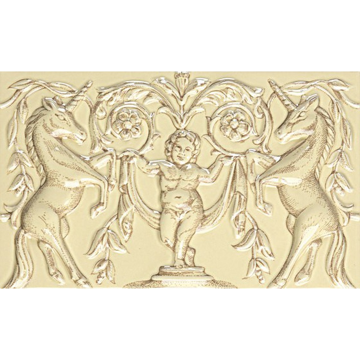 Petracer`s Grand Elegance Unicorni Crema A Декор 12,5x20 см, Италия - фото 1