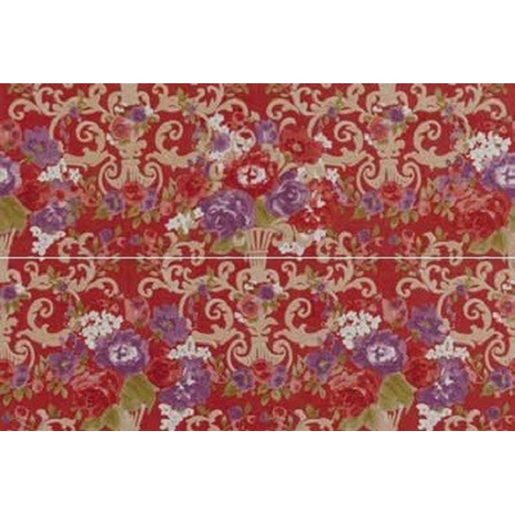 Petracer`s Primavera Romana Fioritura Su Rosso (2 pezzi) Декор 65x97,7 см, Италия - фото 1