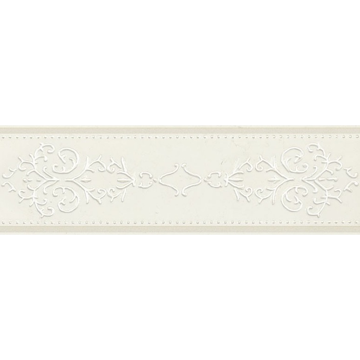 Piemme Valentino Crystal Marble Biancone Frise 12 Декор 9,6x30 см, Италия - фото 1