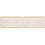 Piemme Valentino Elite MRV183 Frise beige 23760 Бордюр 8x30 см, Италия, под обои  - фото 1