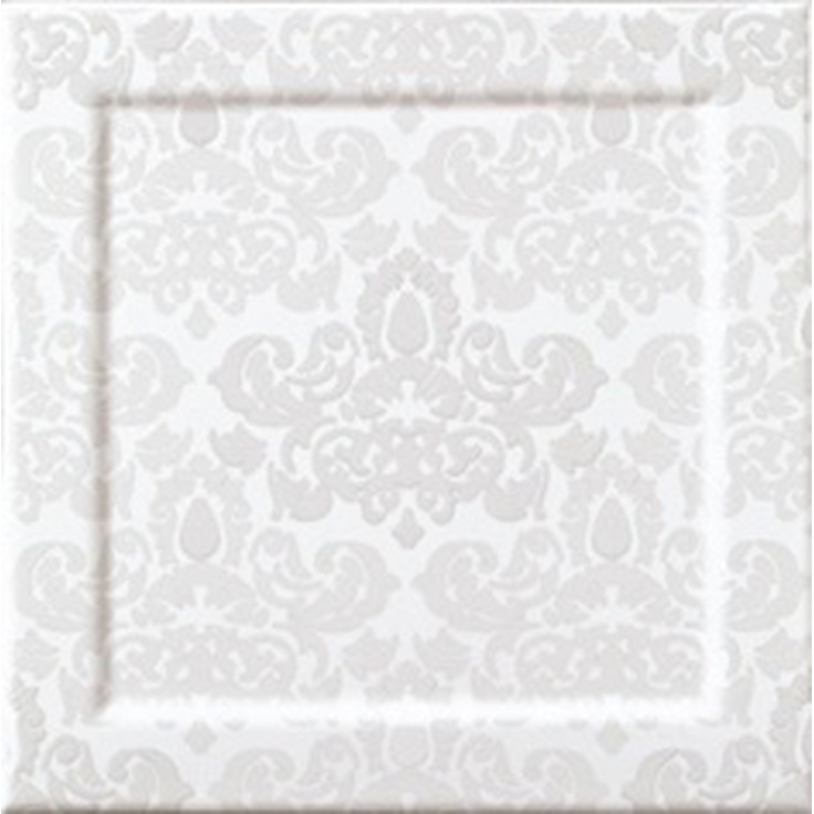 Piemme Valentino Elite MRV173 Forma Bianco damasco 15220 Настенная плитка 30x30 см, Италия, под обои  - фото 1