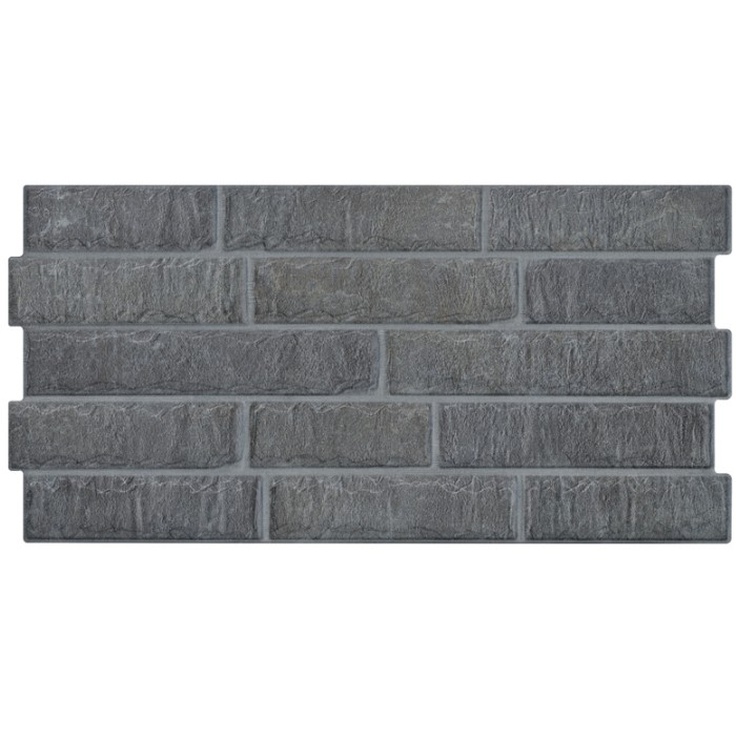 Porcelanicos hdc Brick Dark Настенная плитка 30,5x60 см, Испания, под мозаику - фото 1
