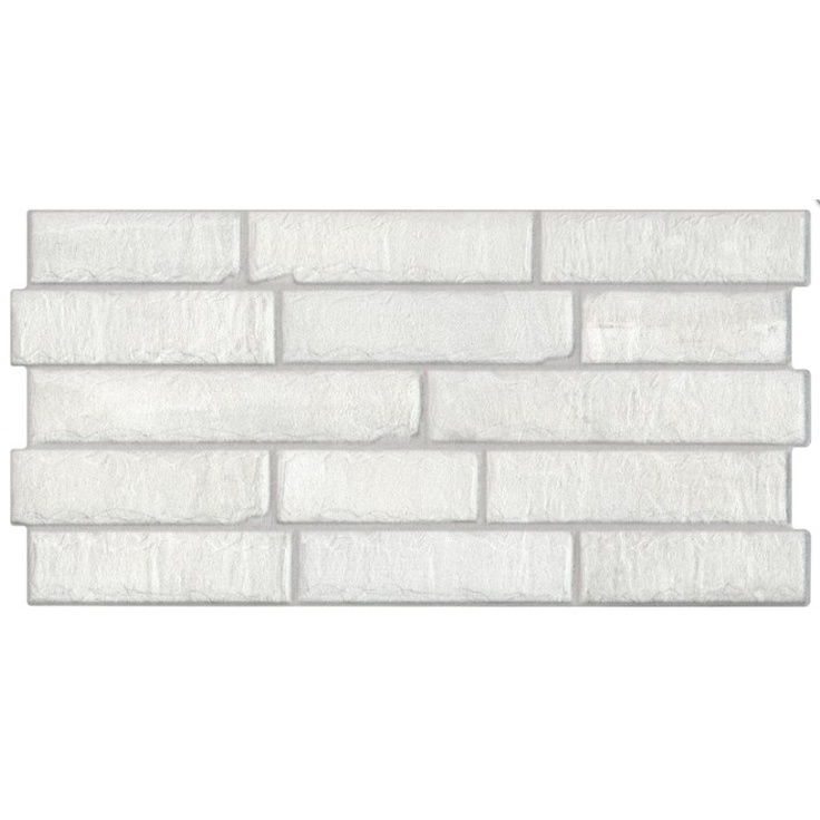 Porcelanicos hdc Brick White Настенная плитка 30,5x60 см, Испания, под мозаику - фото 1