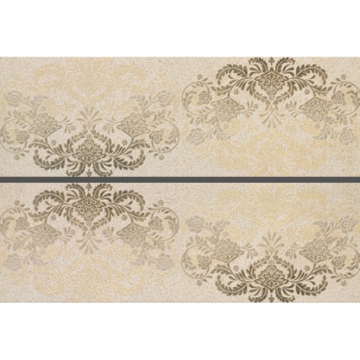 Porcelanite Dos 7514 00385751402017341 Comp. Beige Rex II Декор 25x75 см, Испания, под обои  - фото 1