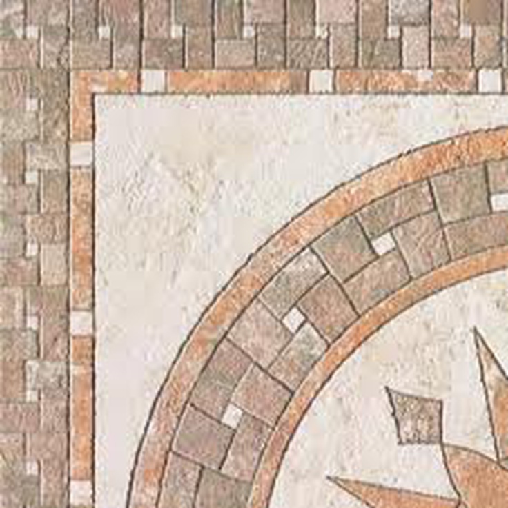 Realonda Cordoba Decor Marron Керамогранит 44,2x44,2 см, Испания, под мозаику - фото 1