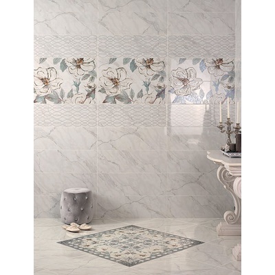 Versalles Dec. Eiffel A perla 25x75 Rocersa ceramic 3
