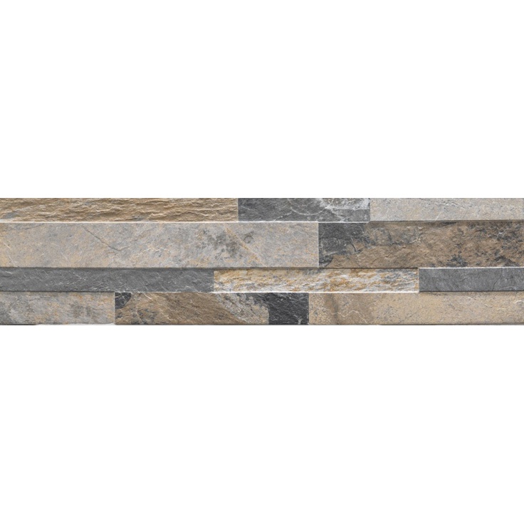 Ceramiche RHS (Rondine) Cubics J86621 Multicolor Керамогранит 15x61 см, Италия, под камень  - фото 1