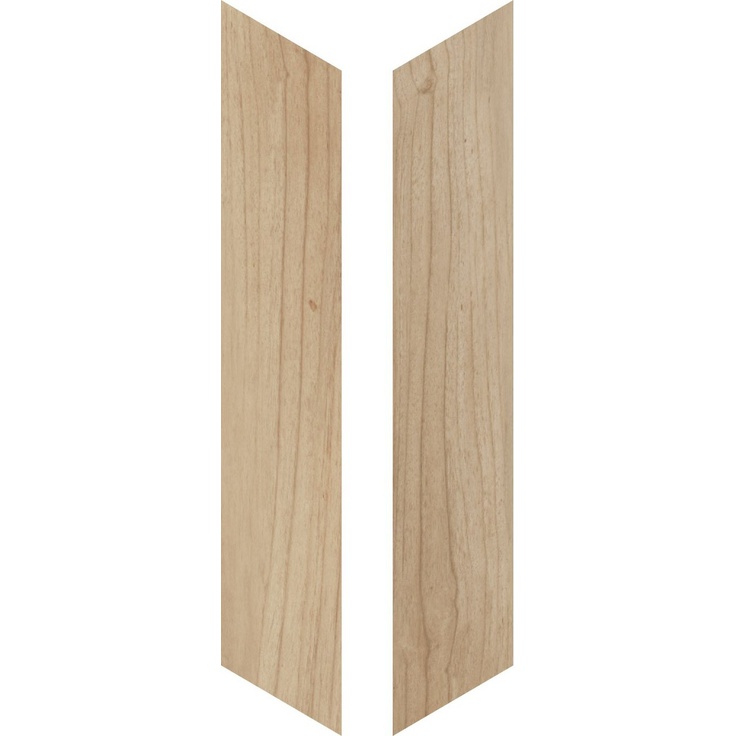 Ceramiche RHS (Rondine) Woodie J86590 Beige Chevron Керамогранит 7,5x40,7 см, Италия, под дерево - фото 1