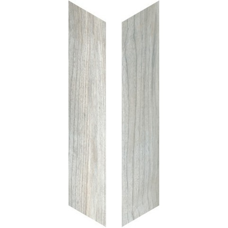 Ceramiche RHS (Rondine) Woodie J86591 Blue Chevron Керамогранит 7,5x40,7 см, Италия, под дерево - фото 1