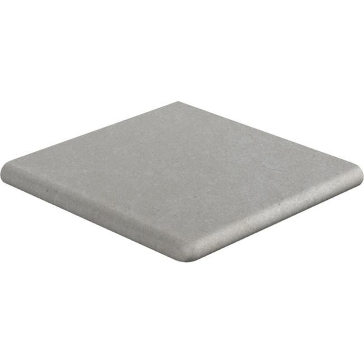 Rosa Gres Mistery White Угловая Ступень 31,7x31,7 см, Испания - фото 1