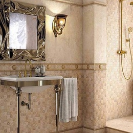 Saloni Ceramica Palacio для ванной, стиль: восточный, цвет: коричневый, Испания, ничего, матовая - фото интерьера 1 - фото 1