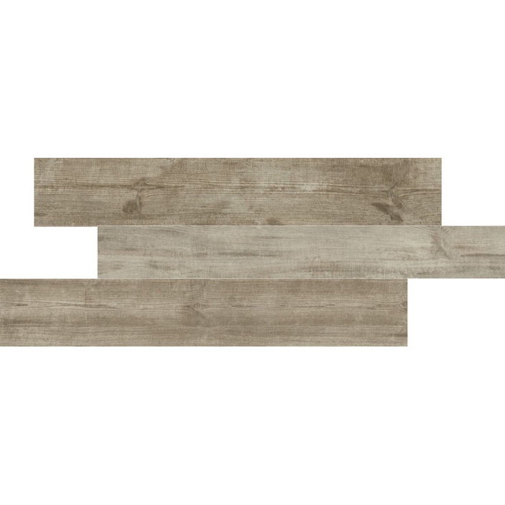 Sant Agostino Nature CSANATGR15 Grey Напольная плитка 15x120 см, Италия, под дерево - фото 1