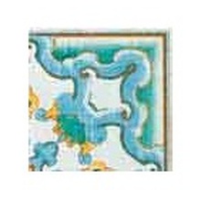Savoia Cotto-Meditteraneo Caltagirone Blu Ang Вставка 16,5x16,5 см, Италия, под обои  - фото 1 - фото 1