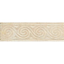 Serenissima Capri I Travertini Fascia Beige Бордюр 8,5x30 см, Италия, под мозаику - фото 1 - фото 1