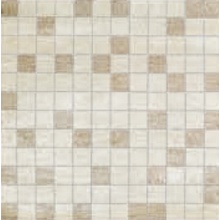 Serenissima Capri I Travertini Mix Beige-Crema lapp rett Декор 30x30 см, Италия, под мозаику - фото 1 - фото 1