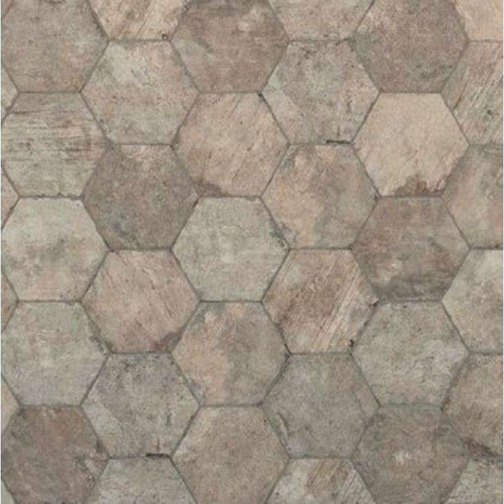 Serenissima Cir Chicago Esagona South Side Керамогранит 24x27,7 см, Италия, под дерево - фото 1
