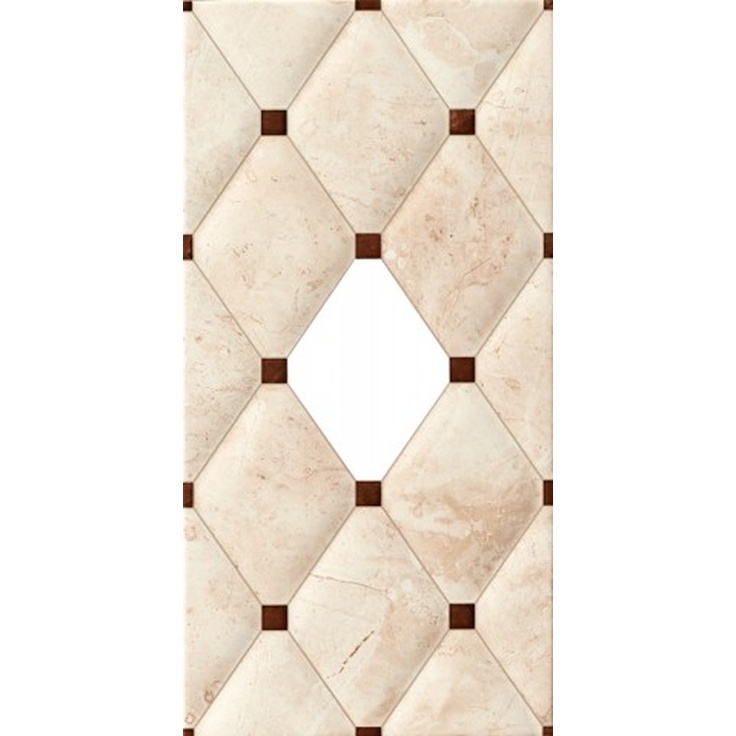 Stn Ceramica Caledonia Ventana Caledonia Crema Декор 25x50 см, Испания, под обои  - фото 1