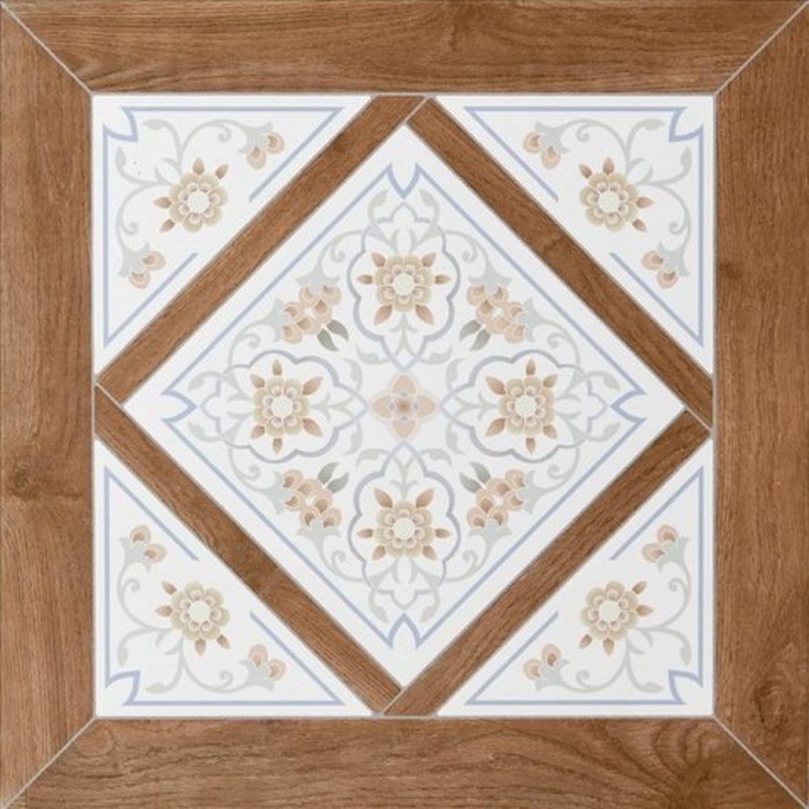 Stn Ceramica Oli Flor Flor Керамогранит 45x45 см, Испания, под дерево - фото 1