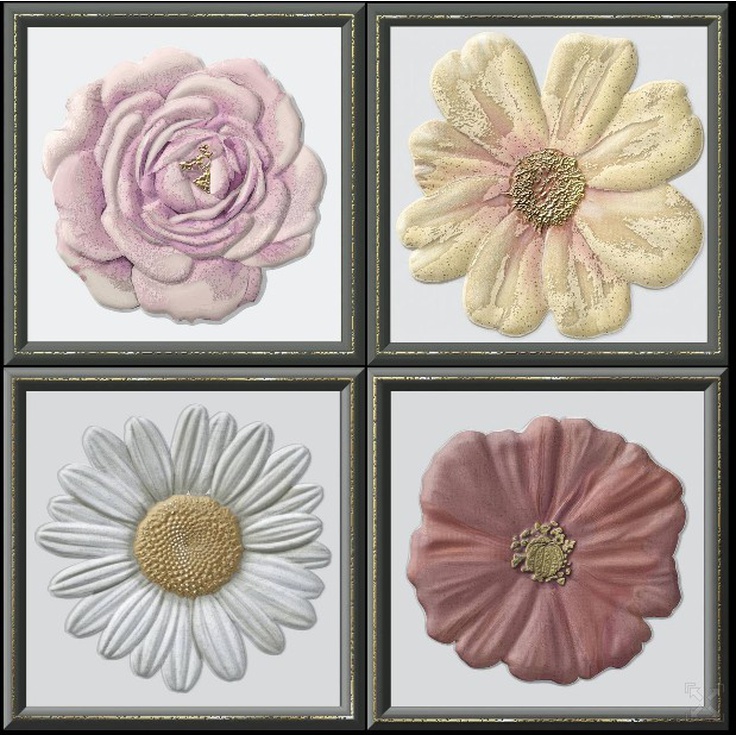 Stratos (Heralgi) Garden Flor Cold Декор 15x15 см, Испания, под обои  - фото 1