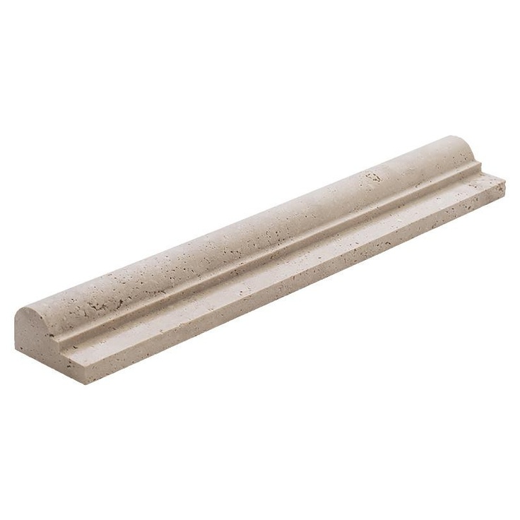 Травертин Provance Rustic Бордюр 4,8x30,5 см, Турция - фото 1