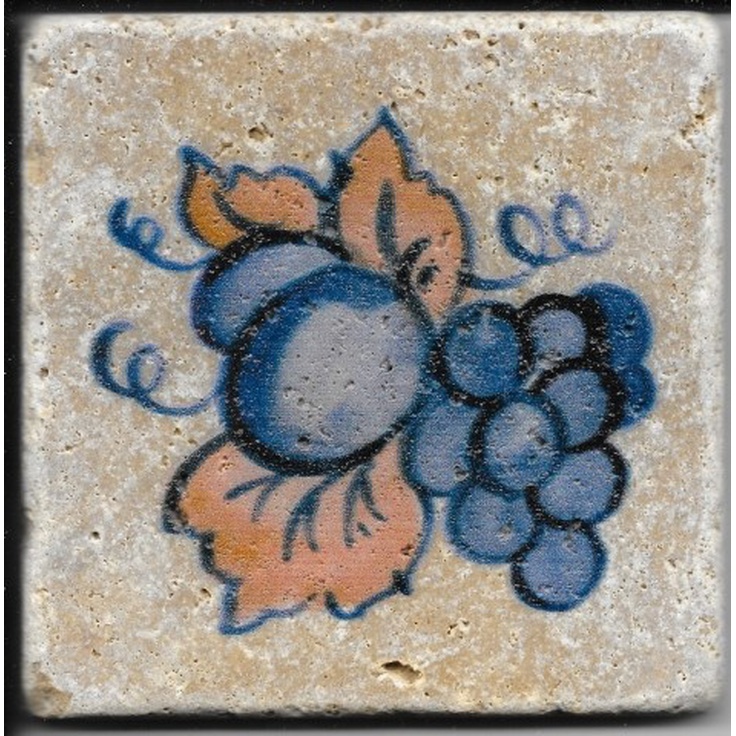 Травертин Toscana Десерт 3 Декор 10x10 см, Турция - фото 1 Травертин Toscana Десерт 3 Декор 10x10 см, Турция - фото 1