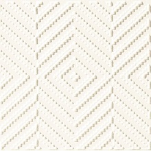 Tubadzin Elementary D - Patch White STR (13 из 20) без выбора Декор 14,8x14,8 см, Польша - фото 1 - фото 1