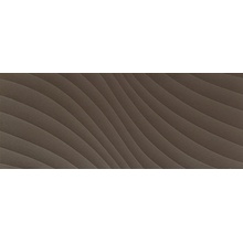 Tubadzin Elementary Brown Wave STR Настенная плитка 29,8x74,8 см, Польша - фото 1 - фото 1
