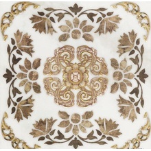 Undefasa Ceramica Calacatta Decorado Rosette-2 Декор 41x41 см, Испания - фото 1 - фото 1