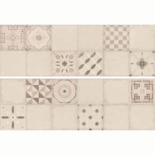 Undefasa Ceramica Normandie Decorado Millet Beige Настенная плитка 25x75 см, Испания, под мозаику - фото 1 - фото 1