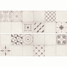 Undefasa Ceramica Normandie Decorado Millet Pearl Настенная плитка 25x75 см, Испания, под мозаику - фото 1 - фото 1