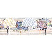 Alma ceramica Бриз ВС11БР604 Зонты Декор 20x60 см, Россия, под обои  - фото 1 - фото 1