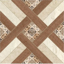 Alma ceramica Fusion ПГ3ФЖ004 На белом коричневая Напольная плитка 41,8x41,8 см, Россия, под дерево - фото 1 - фото 1