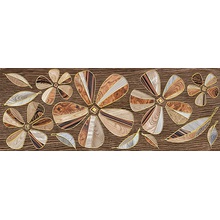 Alma ceramica Merbau DWU06MRB404 Декор 15x40 см, Россия - фото 1 - фото 1