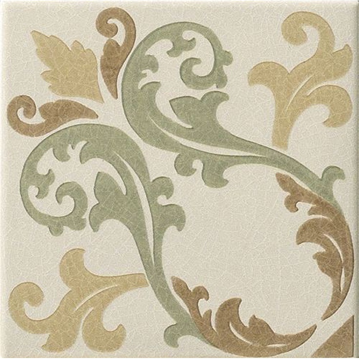 Vallelunga Rialto G3007501 Fondo FloReale Pav. Декор 15x15 см, Италия, под обои  - фото 1