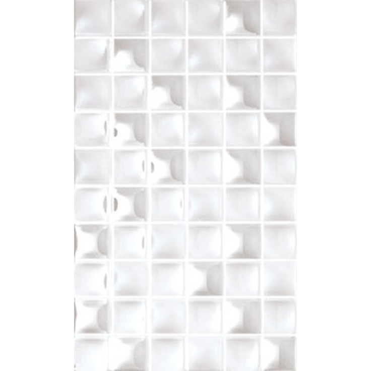 Venis (Porcelanosa Grupo) Dual Bianco Настенная плитка 20x33,3 см, Испания, под мозаику - фото 1