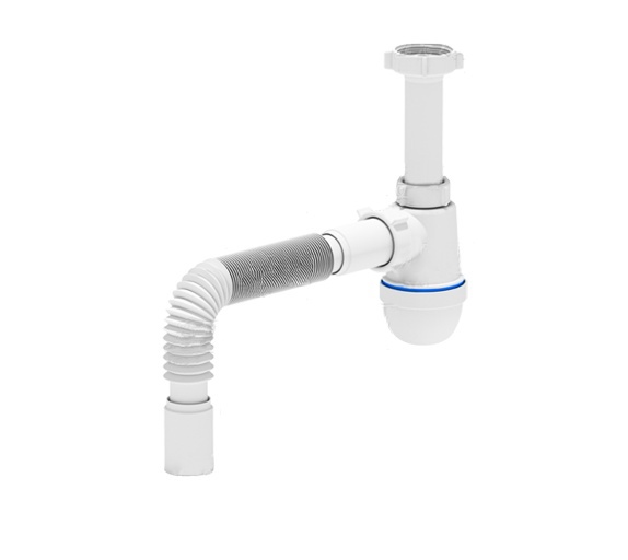 Ани Пласт Варяг C5510 белый сифон для раковины ?? купить в Москве. Цены ...