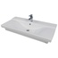 Aquaton Gural 1AX028WBXX000 105 Раковина 50,4x106x16,5 см, Россия - фото 1