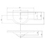 Aquaton Лацио 1A701931LC010 110 Раковина 54,3x110x19 см, Россия - фото 4