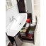 Aquaton Севилья 1A126501SEG30 белый жемчуг 120 Тумба для раковины 46x120x53 см, Россия - фото 7