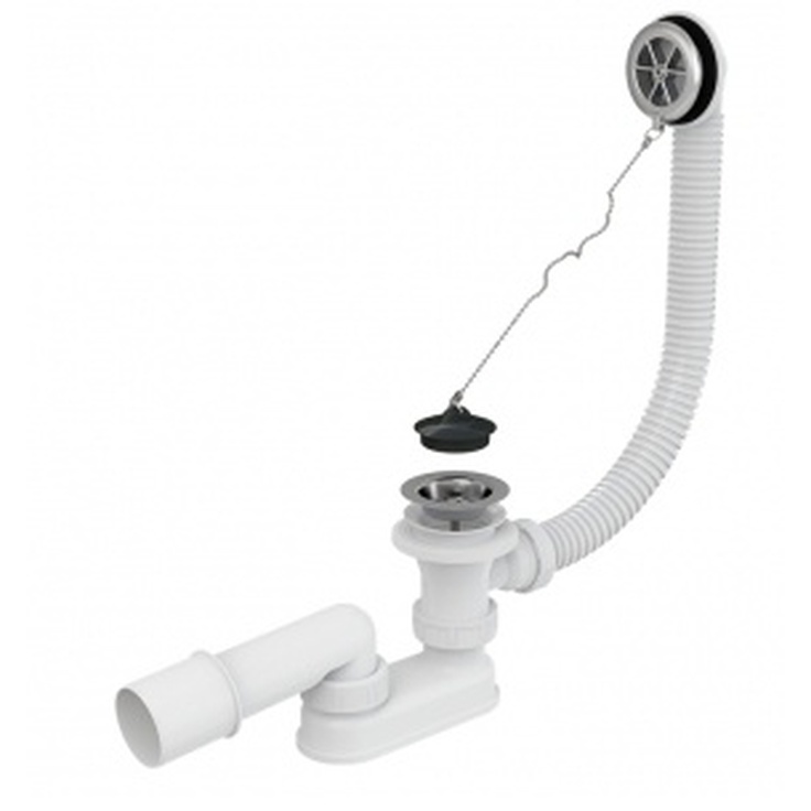 AlcaPlast A502 белый A502 Сифон для ванны Чехия - фото 1 AlcaPlast A502 белый A502 Сифон для ванны Чехия - фото 1