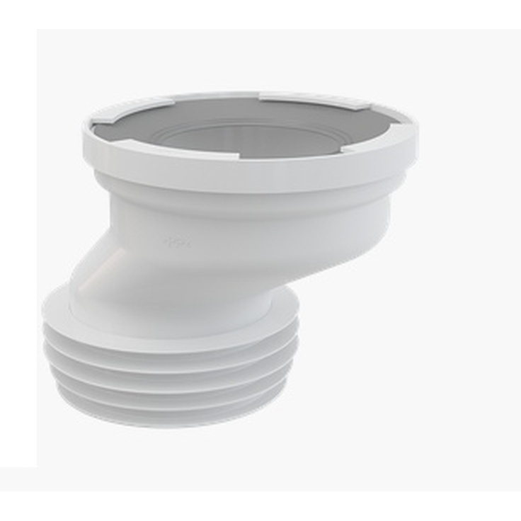 AlcaPlast A991 прямой Патрубок для унитаза 14x15x12,5 см, Чехия - фото 1 AlcaPlast A991 прямой Патрубок для унитаза 14x15x12,5 см, Чехия - фото 1