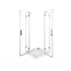 Aquanet Beta Cube 00185421 NWD1242 100x100 стекло прозрачное/хром Душевой уголок 100x100x200 см, Россия - фото 3