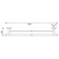 Aquanet 4700 4724D 60 см двухрядный Полотенцедержатель 60x14 см, Россия - фото 2