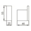 Aquanet 5600 5682 для полотенец Крючок 2x4,6x5,5 см, Россия - фото 2