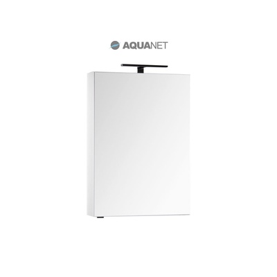 Зеркало шкаф aquanet алвита 60 белый