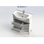Aquanet Доминика 00170480 80 Белый Тумба для раковины 50x80x88,5 см, Россия - фото 4